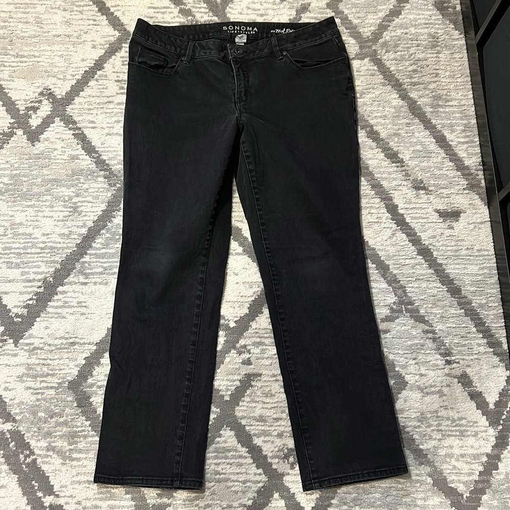 Sonoma Women’s High Rise Black Jeans
